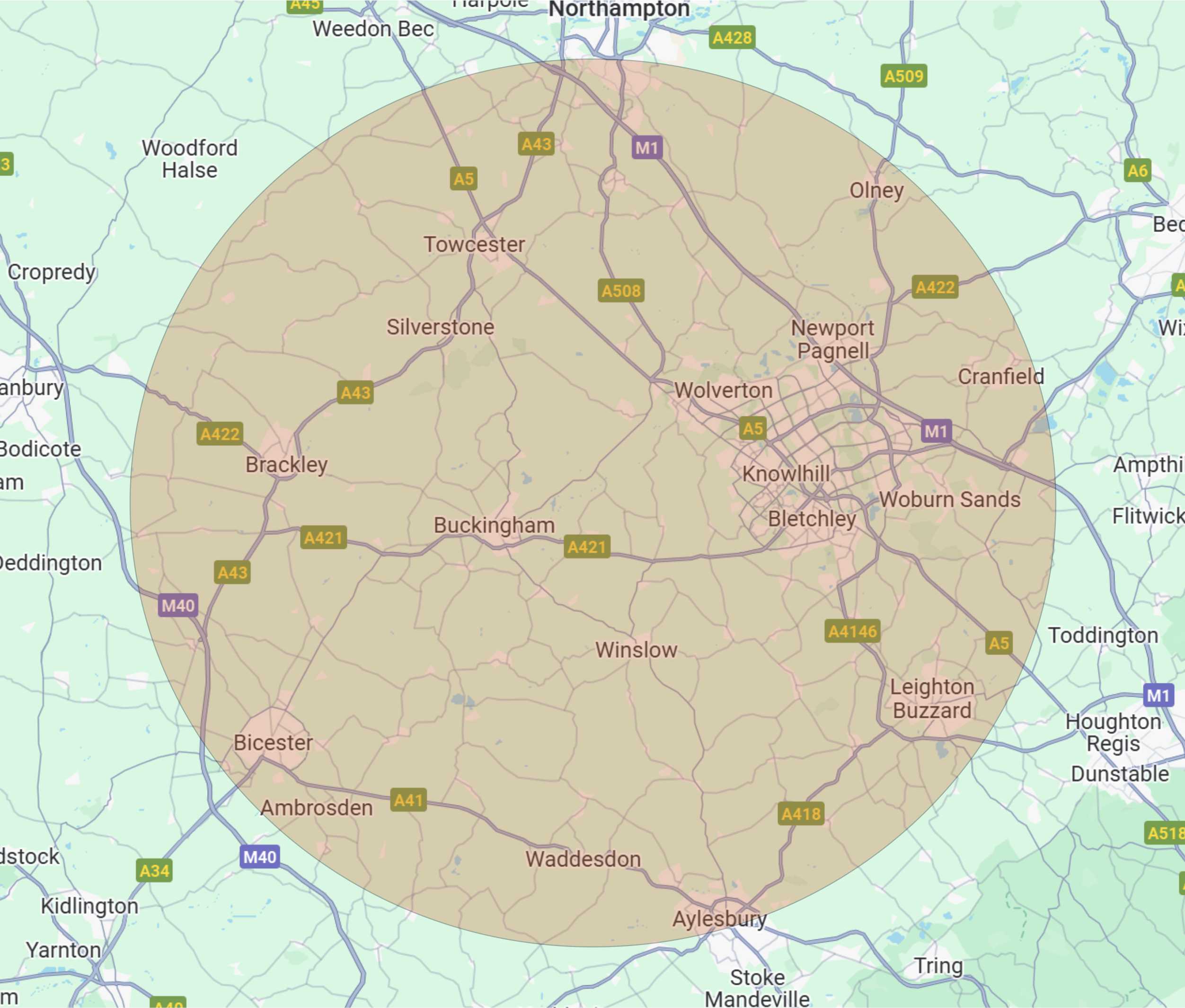 Map Radius